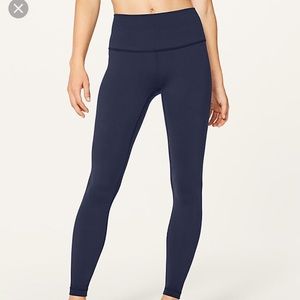 lulu lemon navy leggings